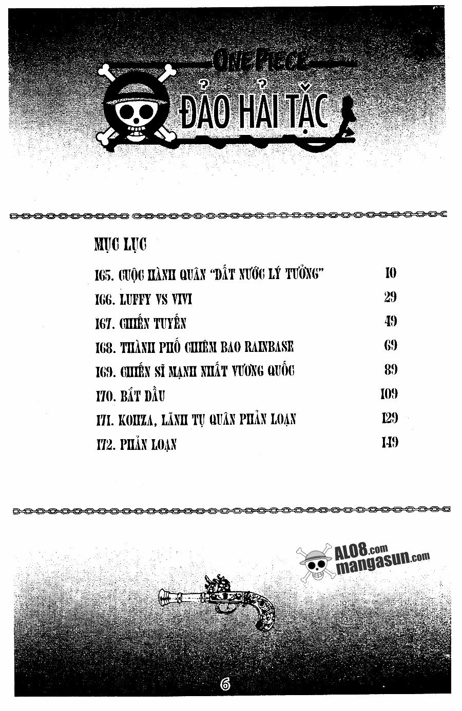 One Piece 165 trang 1