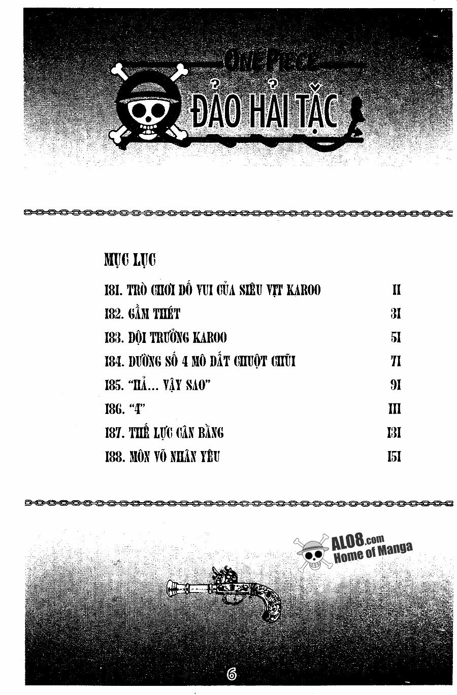One Piece 181 trang 1