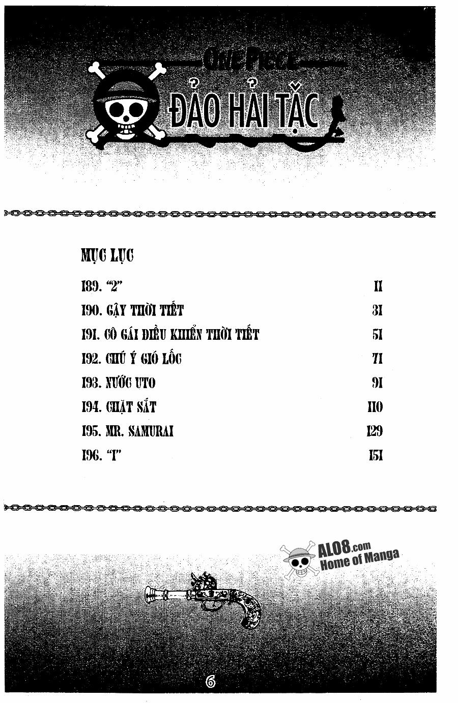 One Piece 189 trang 1