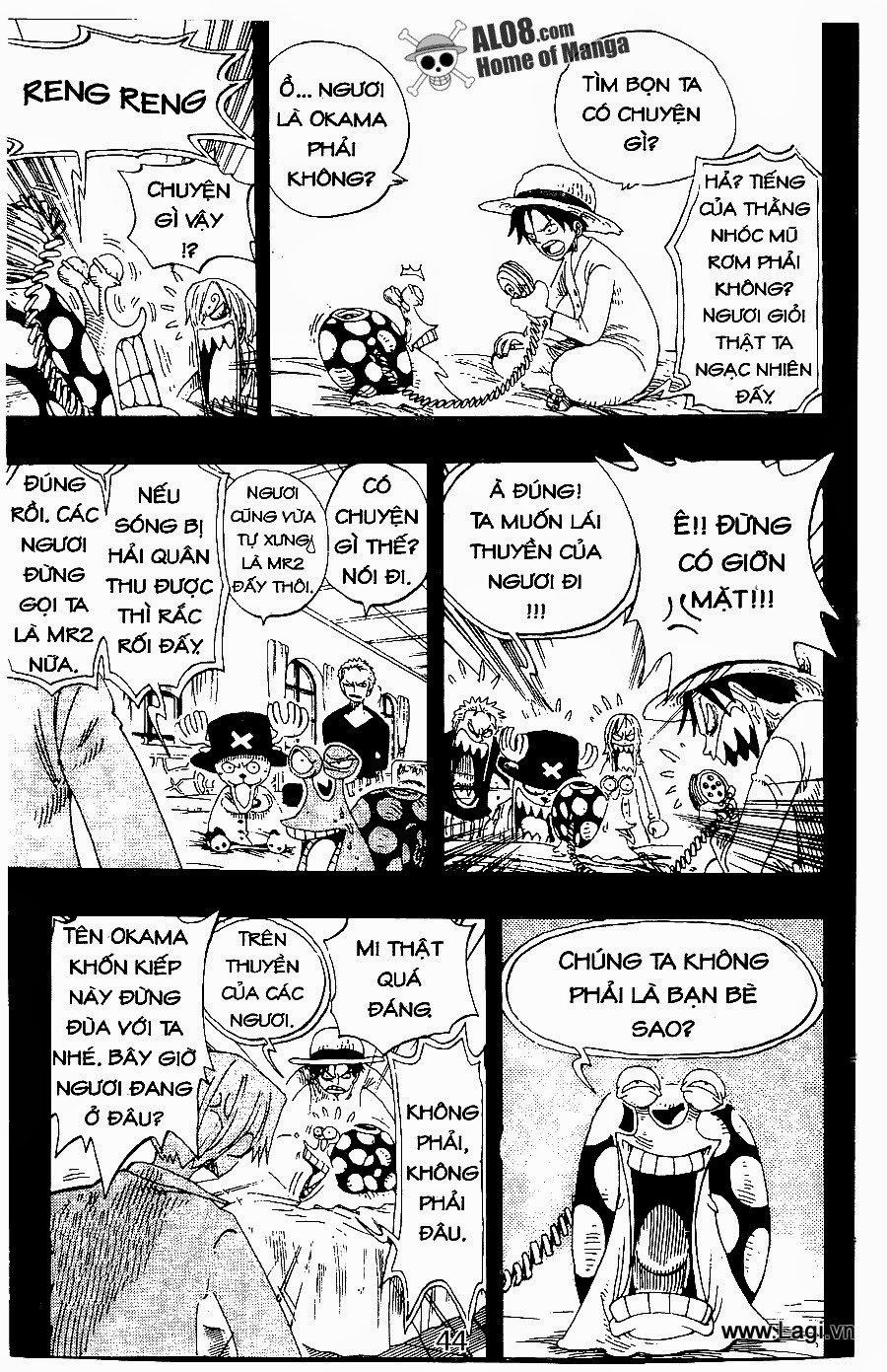 One Piece 214 trang 10