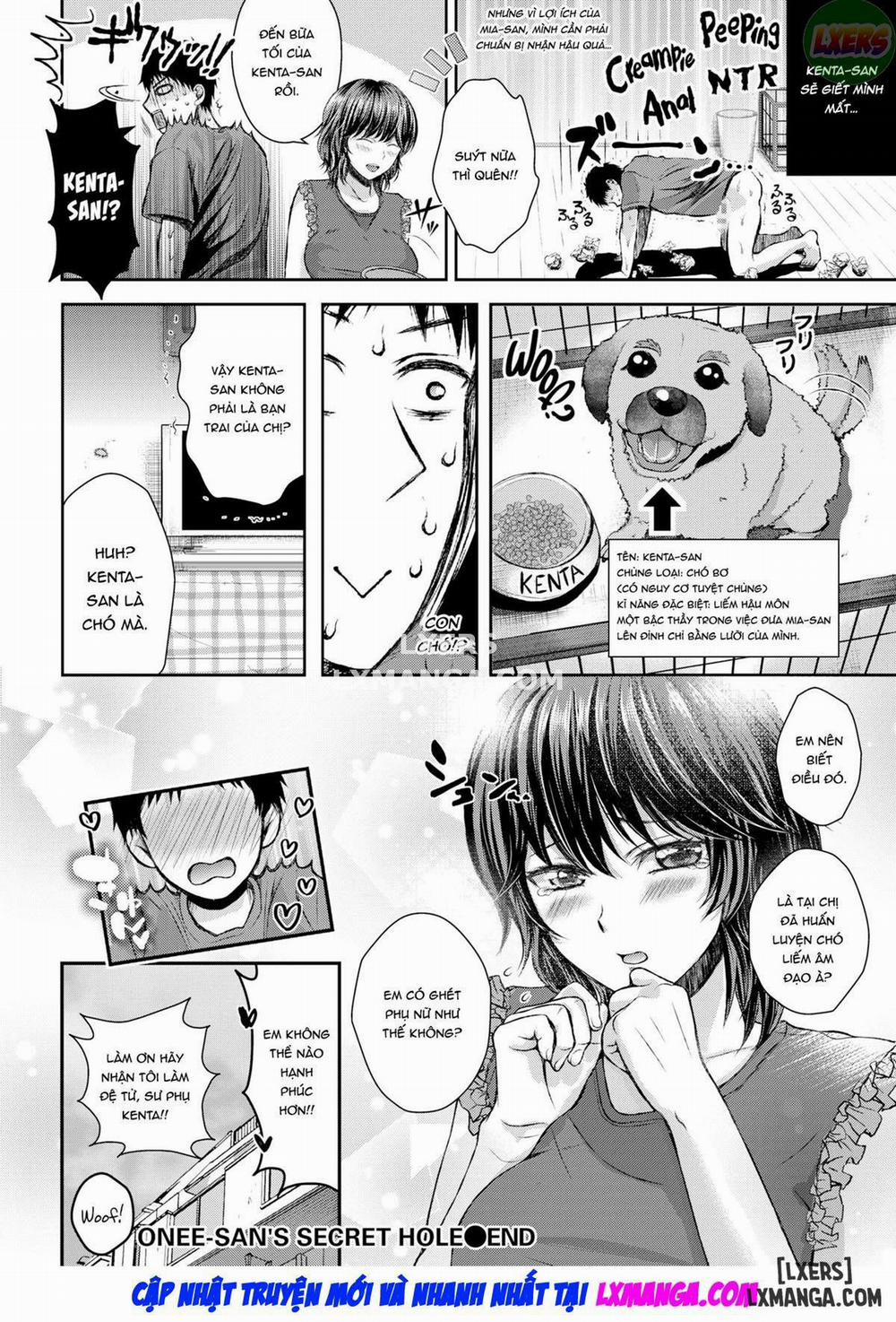 Onee-san's Secret Hole Chương Oneshot Trang 21