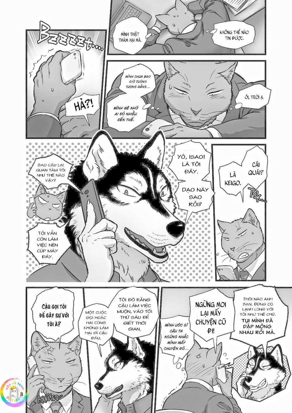 Oneshot Nhân Thú Mặn Mòi 8 trang 8