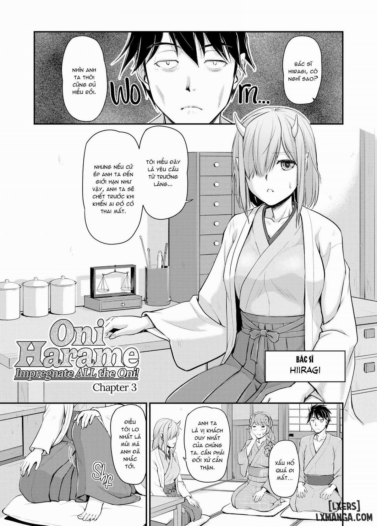Oni Harame: Hãy Thụ Thai Tất Cả Các Oni! 3 trang 0