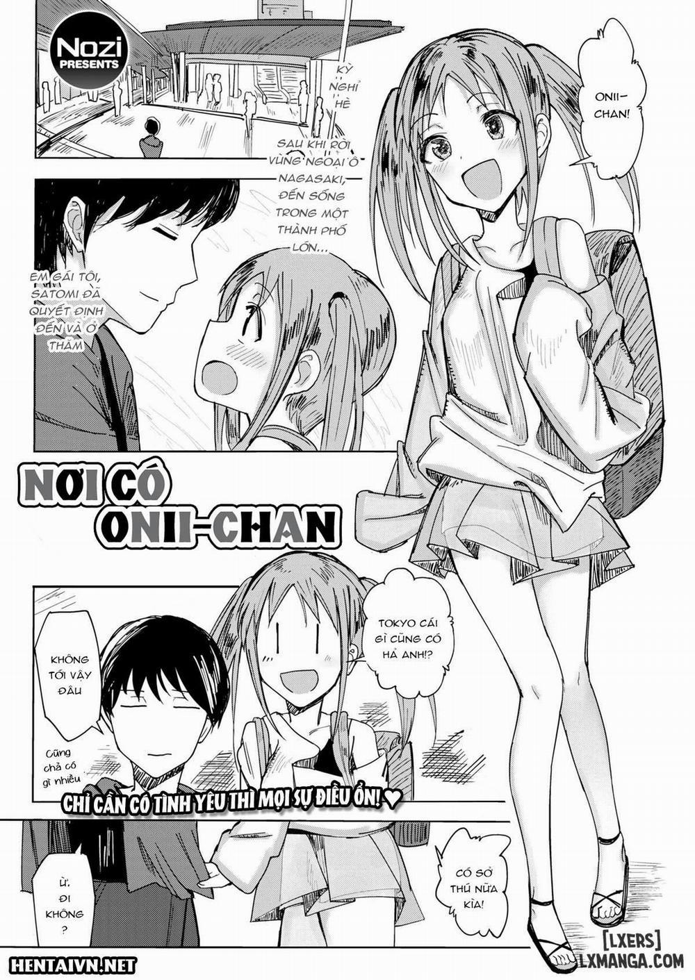 Onii-Chan No Irutokoro Oneshot trang 0