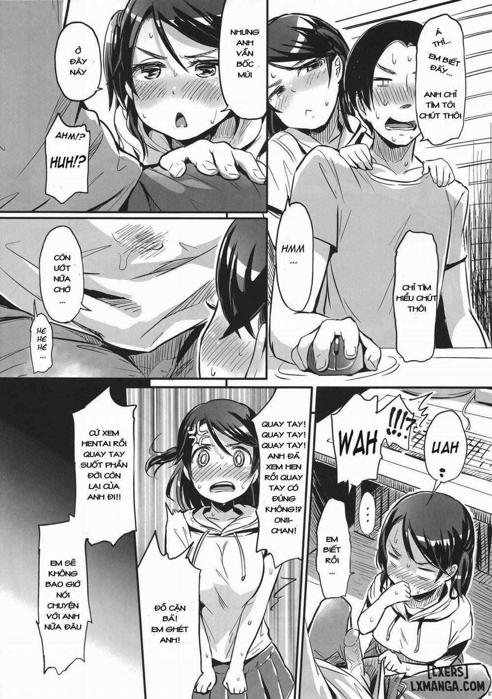 Onii-Chan! Onanie Kinshi Oneshot trang 3