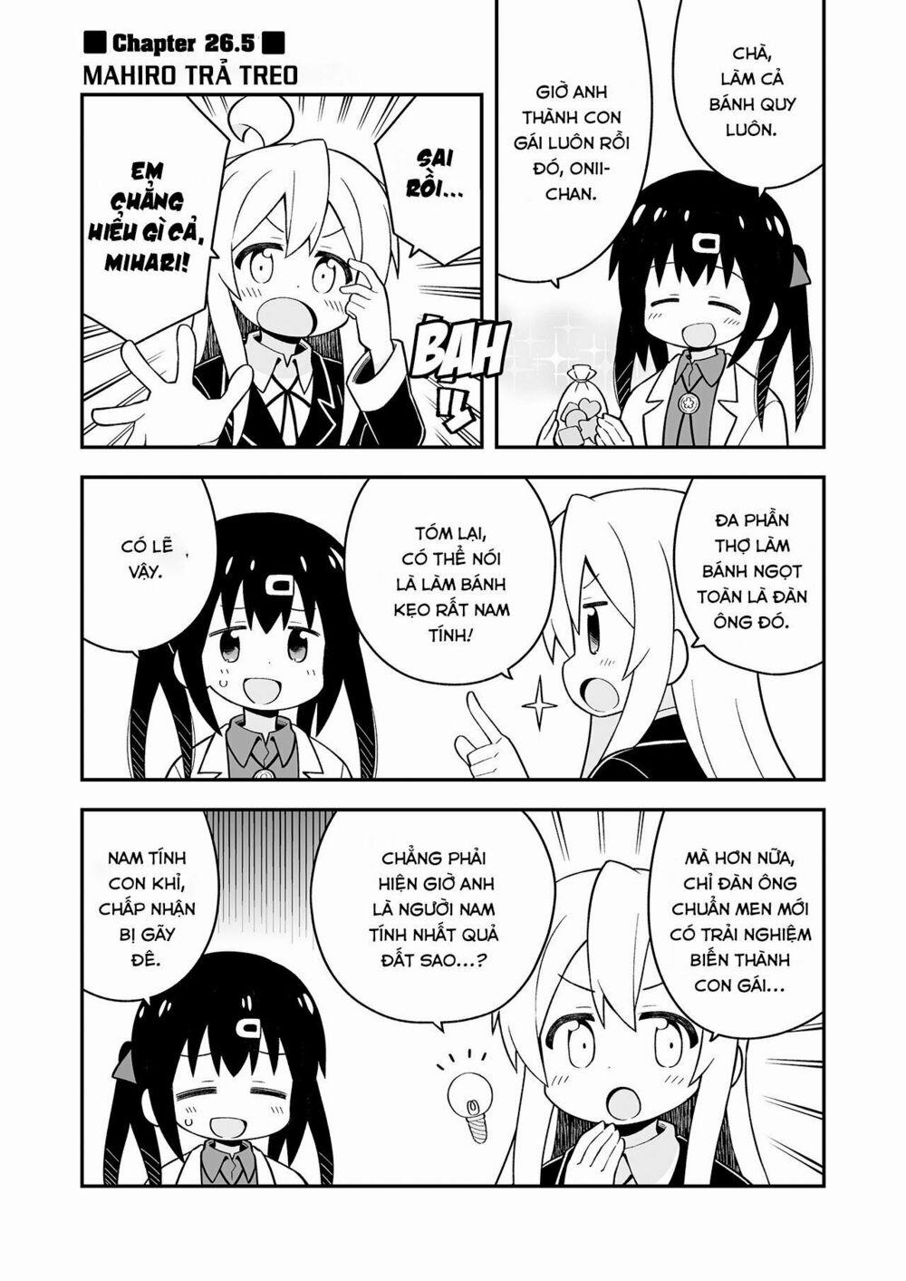 Onii-Chan Wa Oshimai 25.5 trang 4