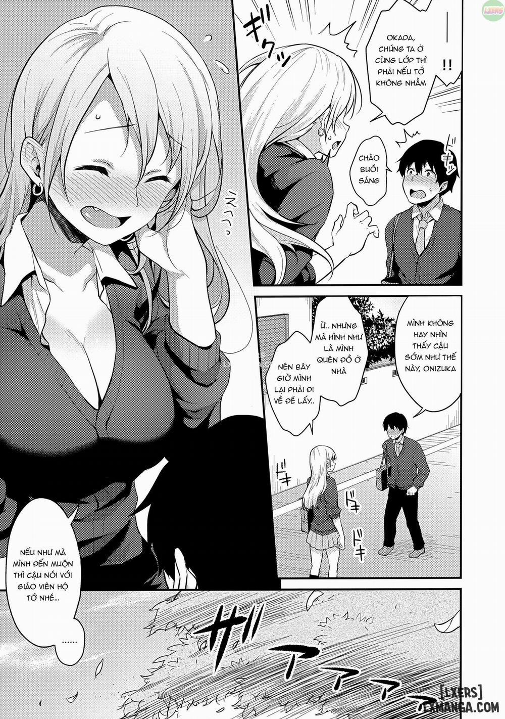Onizuka-san Forgot Her Panties Oneshot trang 5