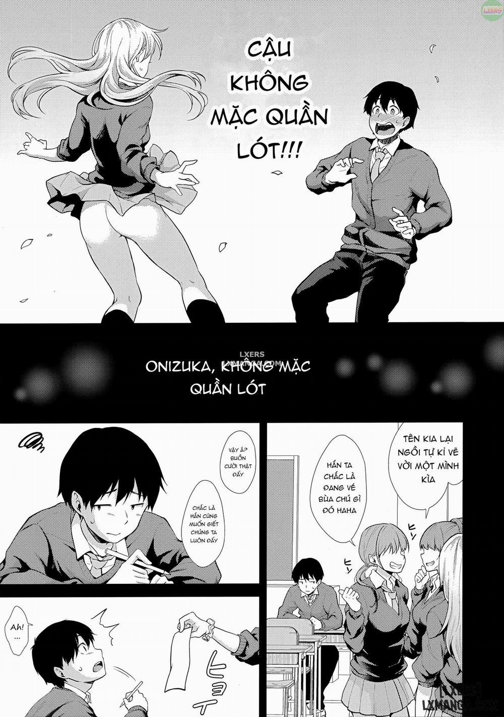 Onizuka-san Forgot Her Panties Oneshot trang 7