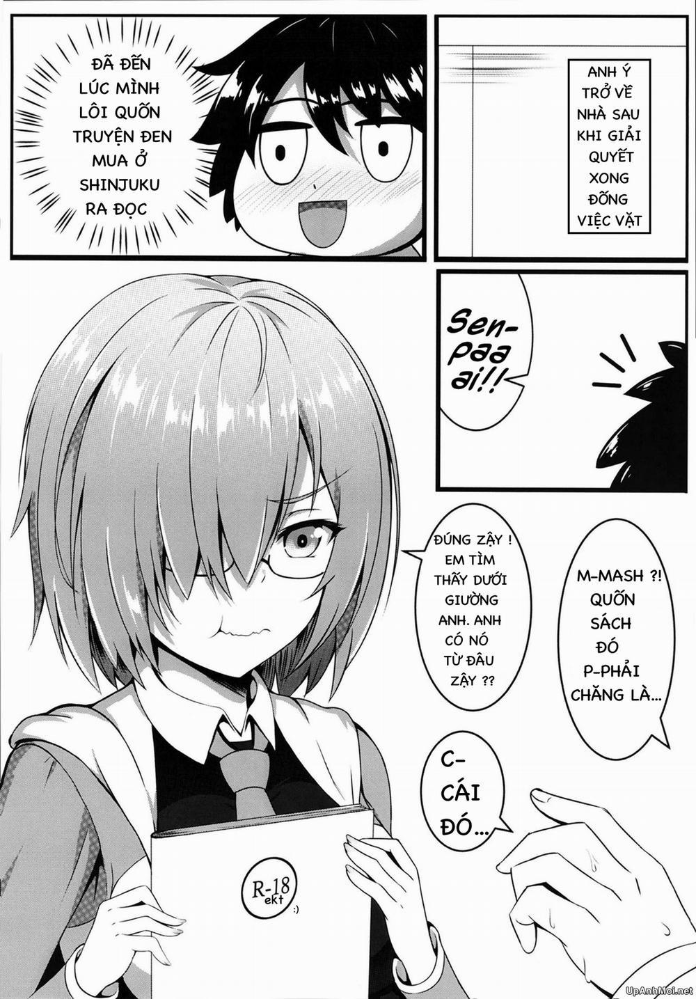 Only Mash Can Handle Senpai's Kinks!! (Fate/Grand Order) Chương Oneshot Trang 4