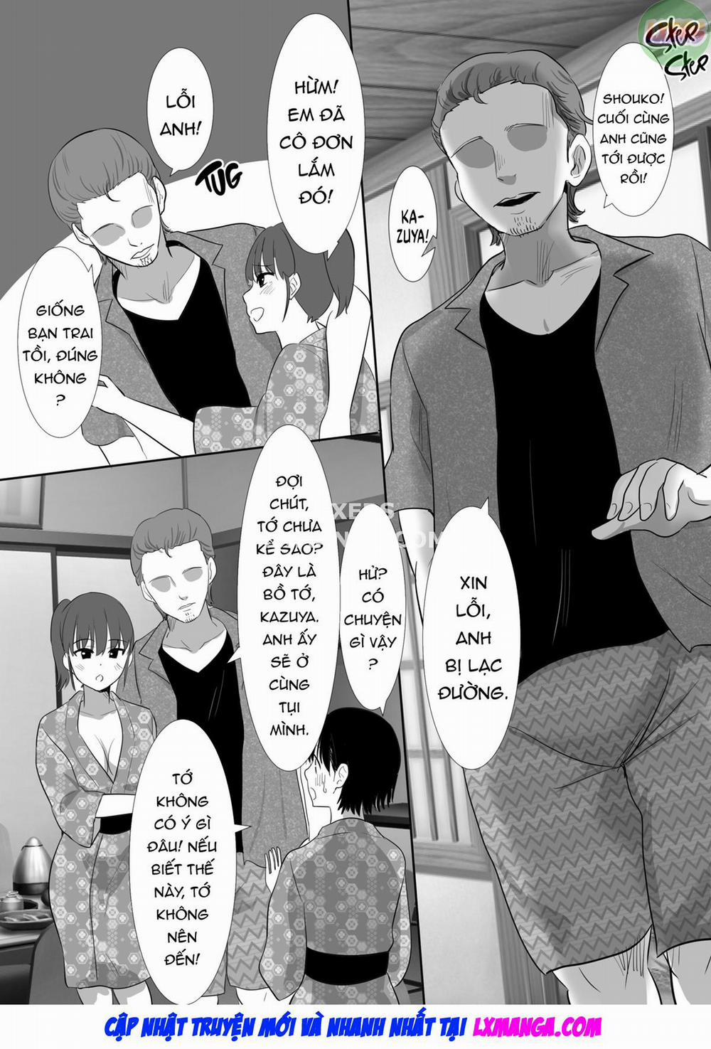 Onsen Ryokou ni Itta Kyonyuu Kanojo ga Yuujin no Yarichin Kareshi ni Pakorareta Kamoshirenai 1 trang 10