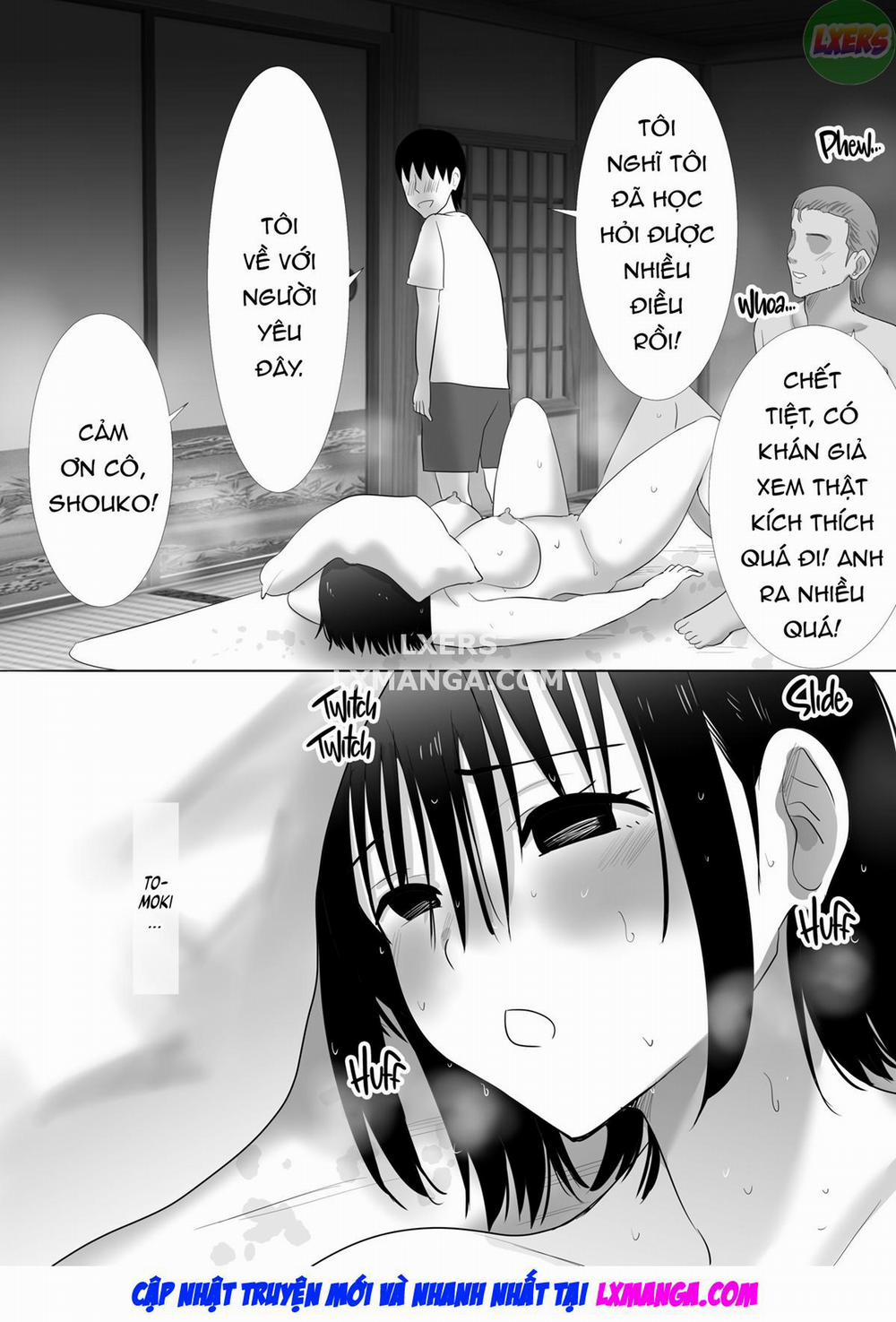 Onsen Ryokou ni Itta Kyonyuu Kanojo ga Yuujin no Yarichin Kareshi ni Pakorareta Kamoshirenai Chương 2 0 END Trang 35