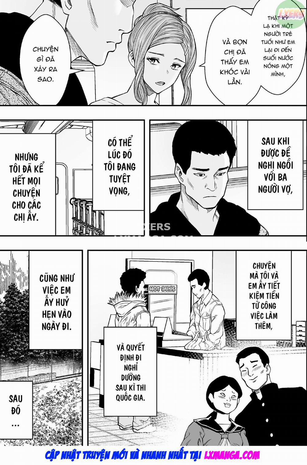 Onsen Ryokou to Zetsurin Hitozuma-tachi Oneshot trang 6