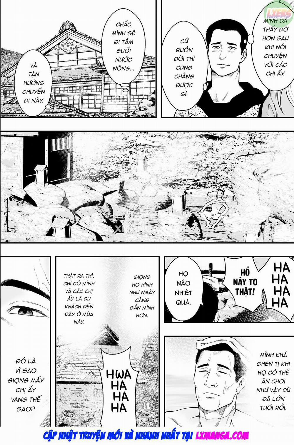 Onsen Ryokou to Zetsurin Hitozuma-tachi Oneshot trang 9