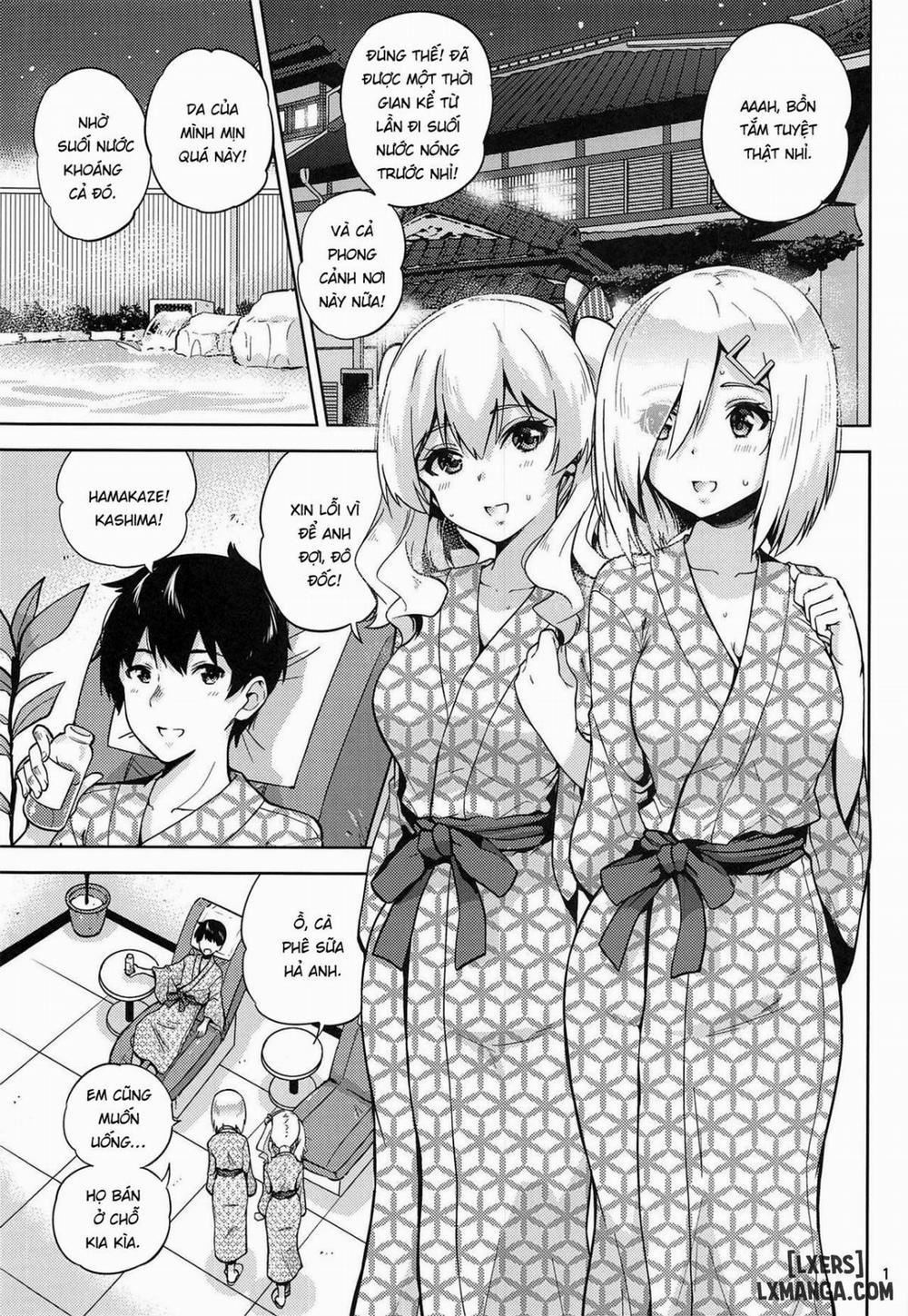 Onsen Yukata na Kashima-san to Hamakaze-san to Chương Oneshot Trang 4