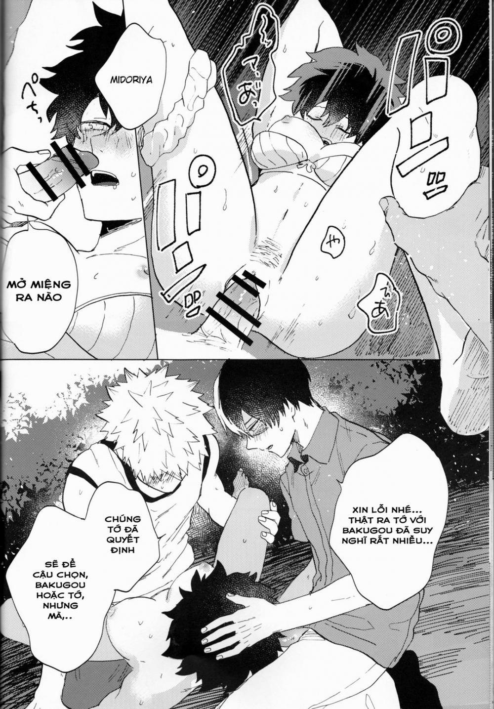 Ookami ni Goyoujin (Boku no Hero Academia) Chương Oneshot Trang 18