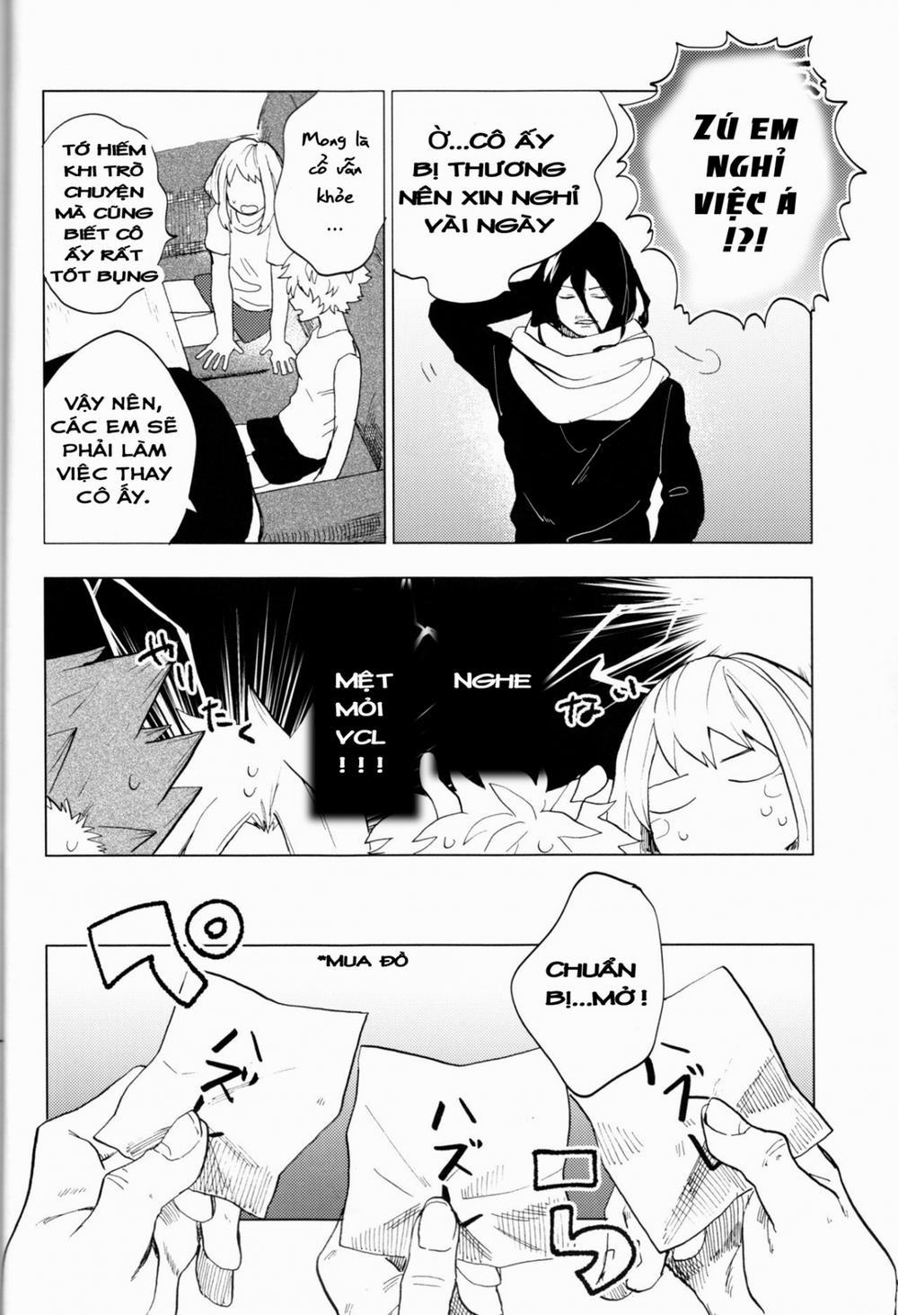 Ookami ni Goyoujin (Boku no Hero Academia) Chương Oneshot Trang 8