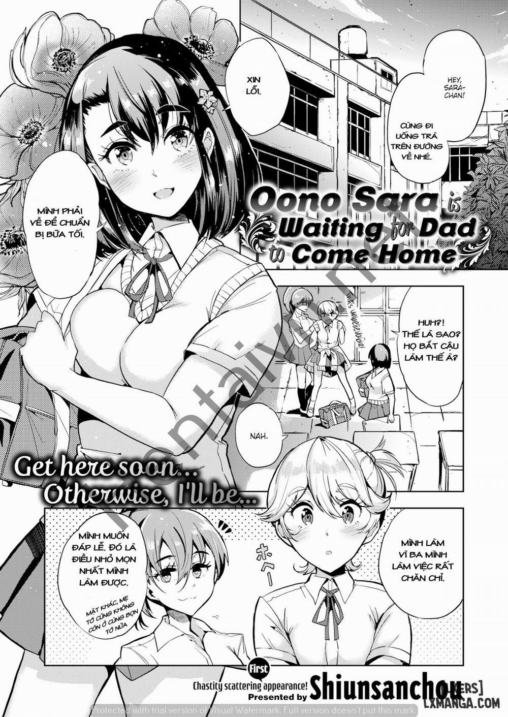 Oono Sara Is Waiting for Dad Oneshot trang 0