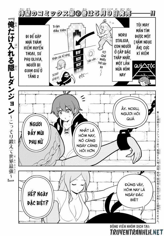 Ore Dake Haireru Kakushi Dungeon: Kossori Kitaete Sekai Saikyou 18.5 trang 2