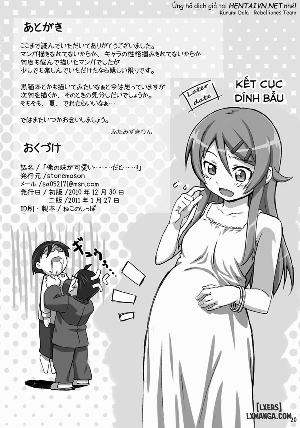 Ore no Imouto ga Kawaii Oneshot trang 20