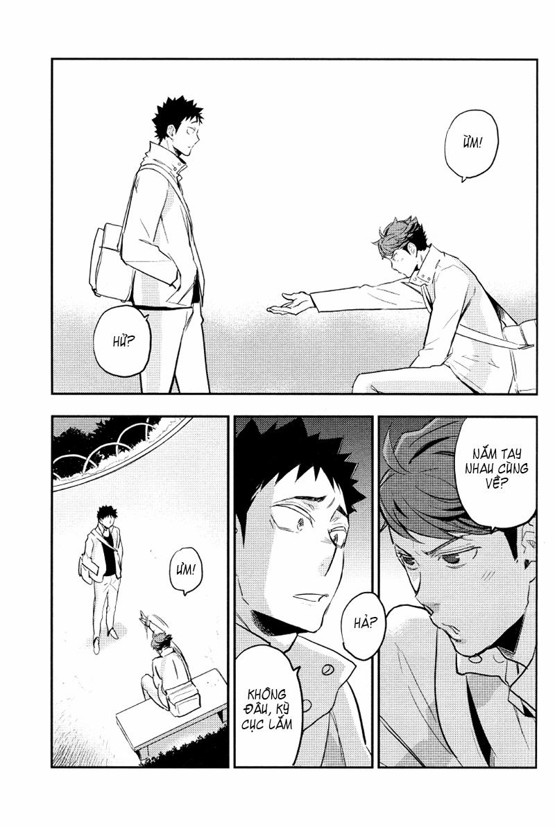 Ore no Iwachan ga Saikin Eroi no de Komaru (Haikyuu) Chương Oneshot Trang 14