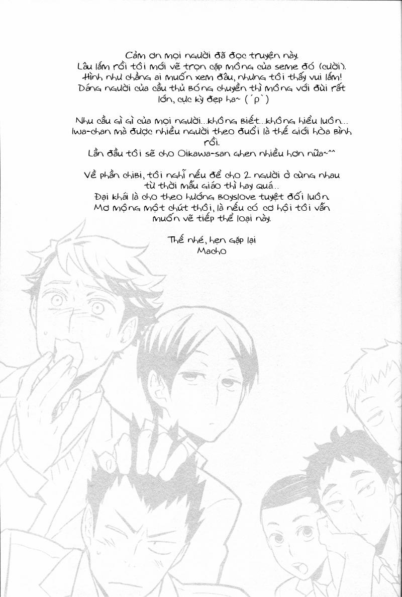 Ore no Iwachan ga Saikin Eroi no de Komaru (Haikyuu) Chương Oneshot Trang 20