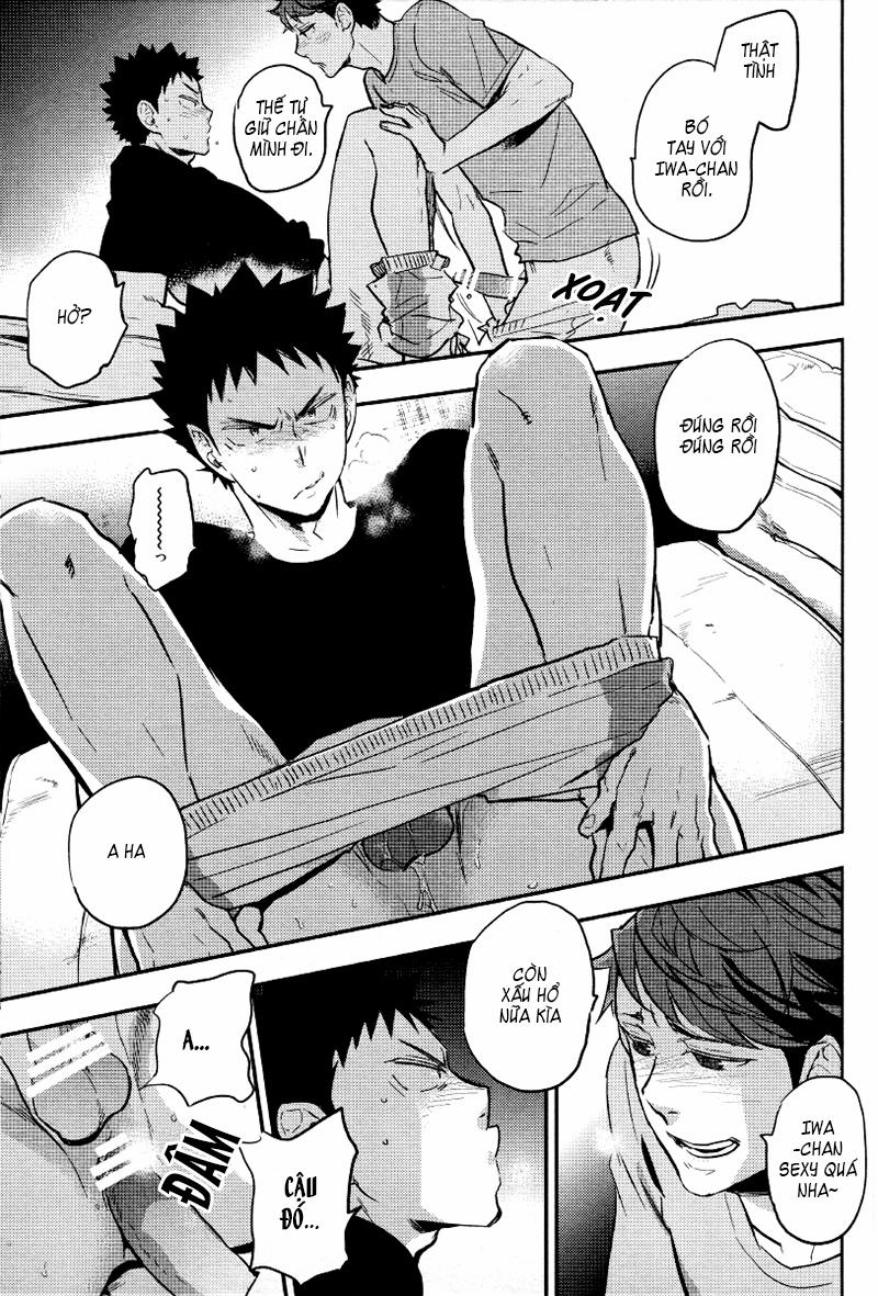 Ore no Iwachan ga Saikin Eroi no de Komaru (Haikyuu) Chương Oneshot Trang 4