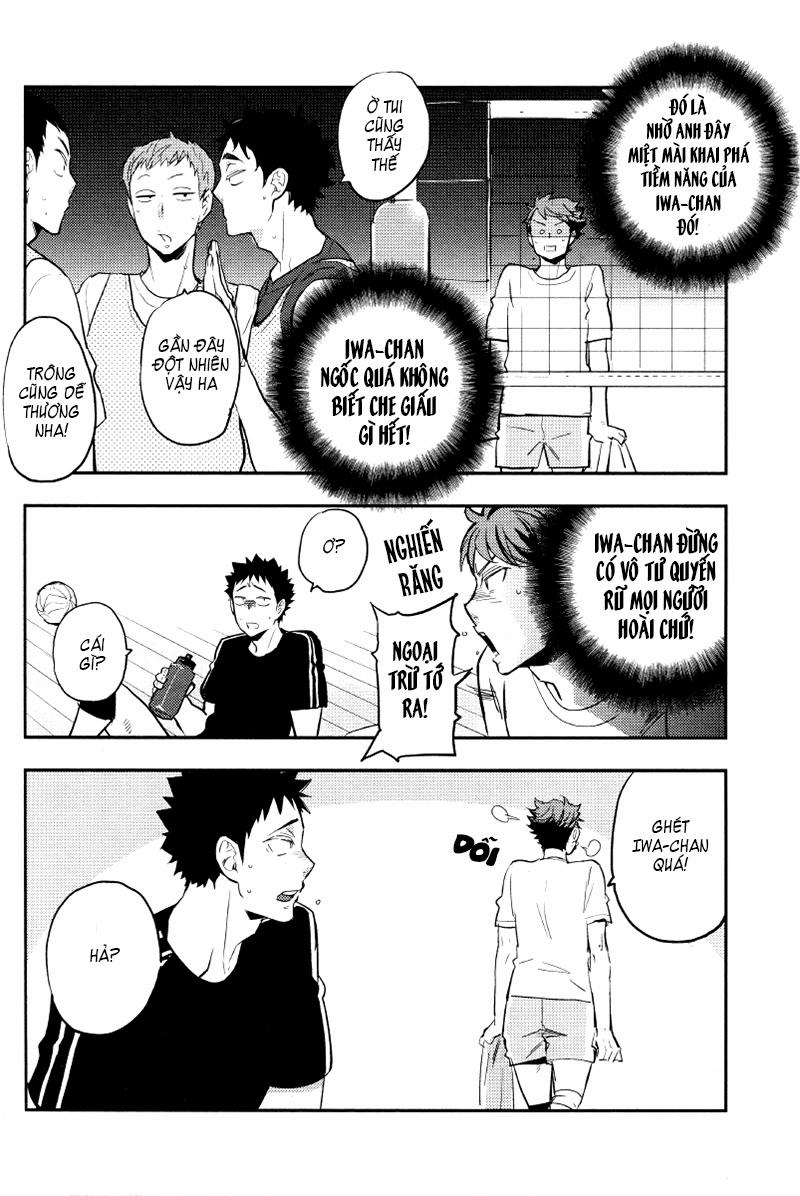 Ore no Iwachan ga Saikin Eroi no de Komaru (Haikyuu) Chương Oneshot Trang 9