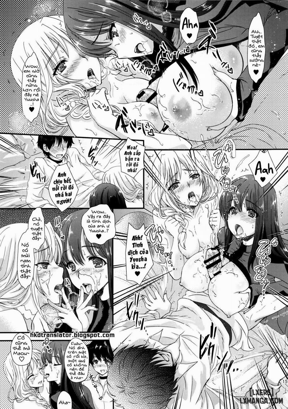 Ore no Maou to Onna Kishi ga Shuraba Sugiru Oneshot trang 13