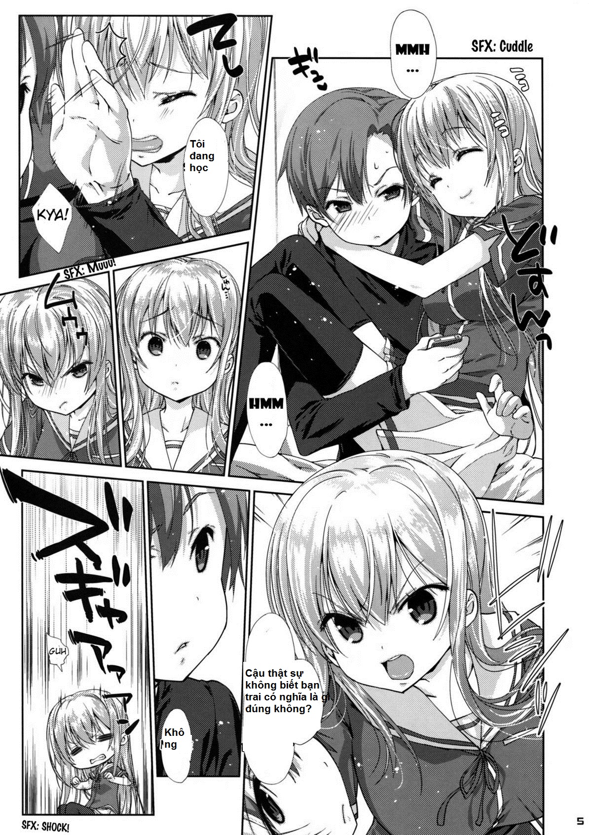 Oreshura Hentai (Oreshura - Ore No Kanojo To Osananajimi Ga Shuraba Sugiru) Chương Oneshot Trang 5