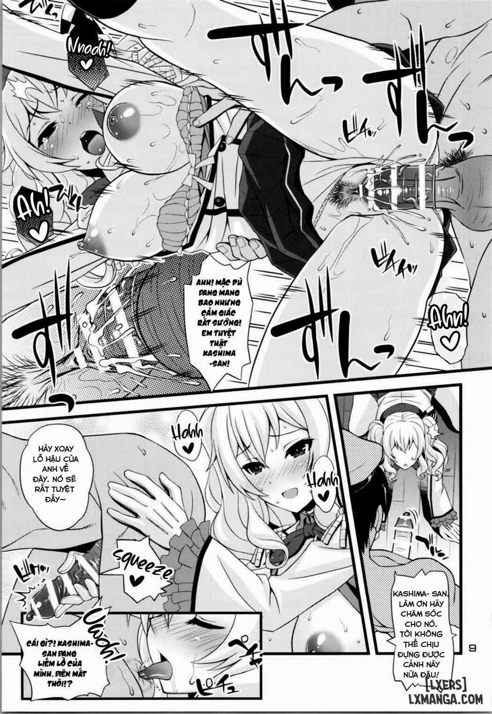 Oshaburi-kan Mesu Kashima-san Oneshot trang 6