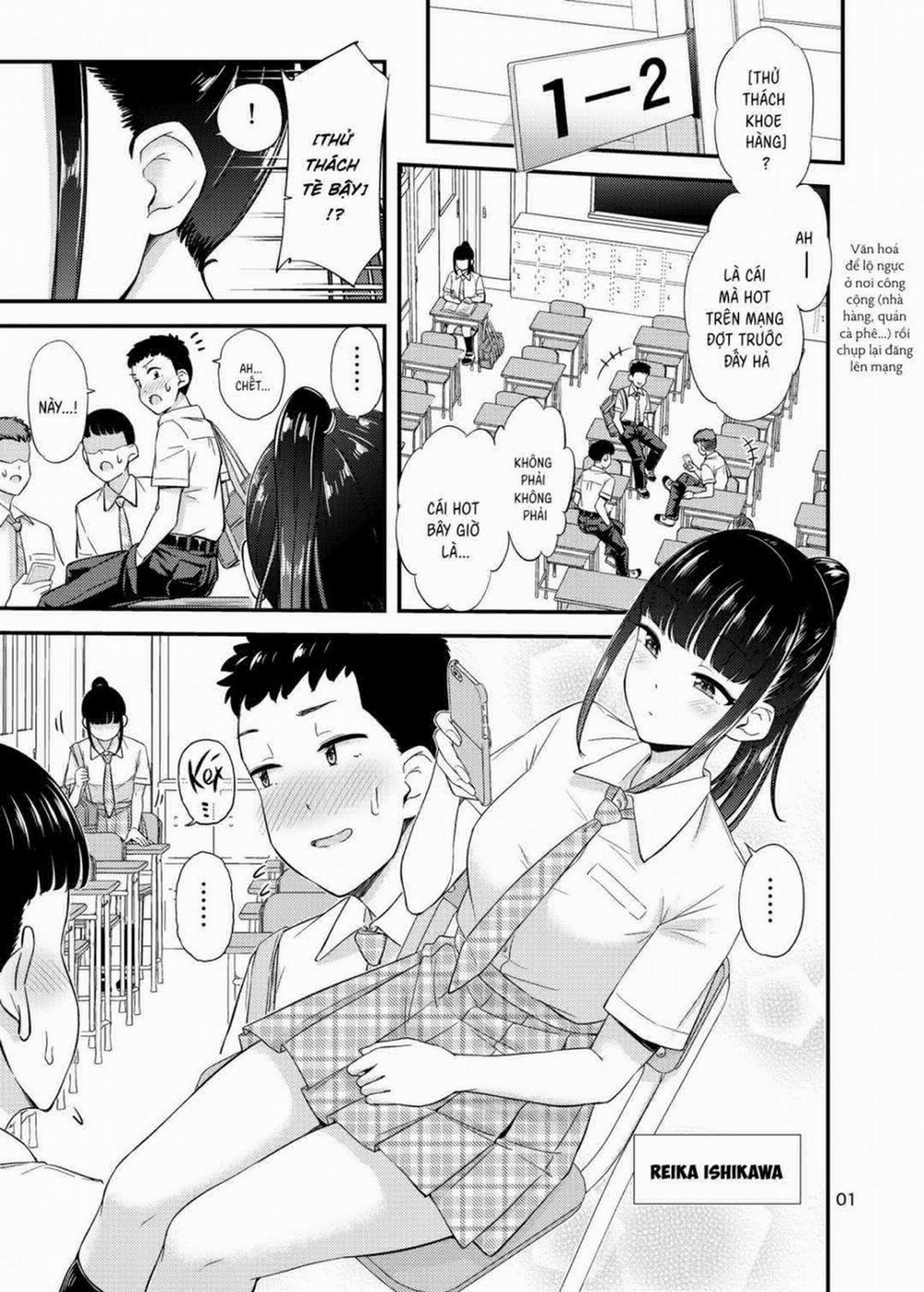 Oshikko Challenge!? Oneshot trang 4