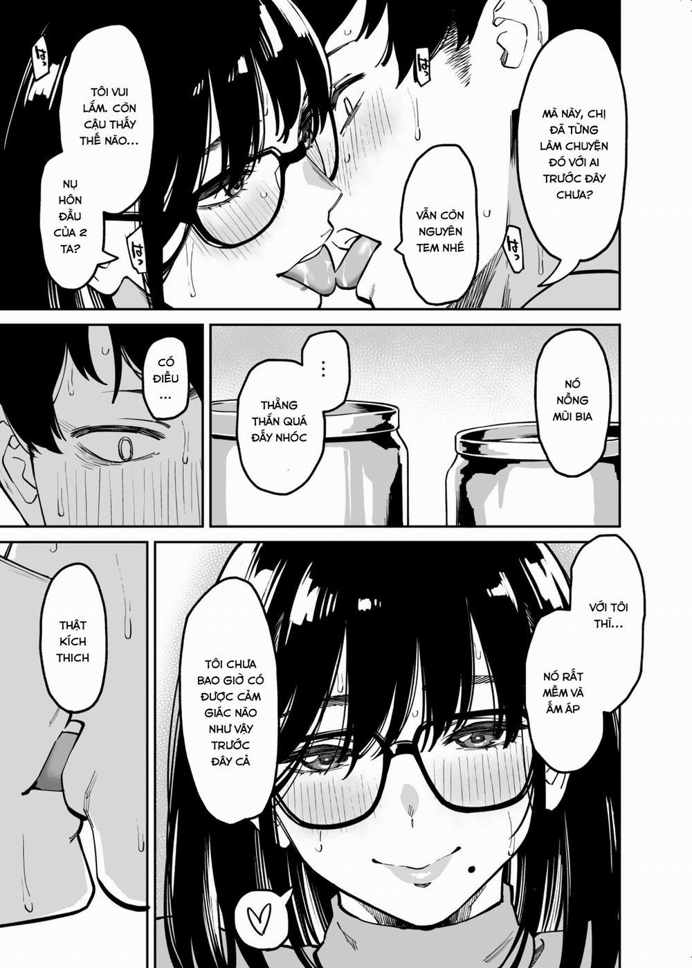 Otonari no Darashina Onee-san ni Nagusamerareru Hanashi 1 trang 12