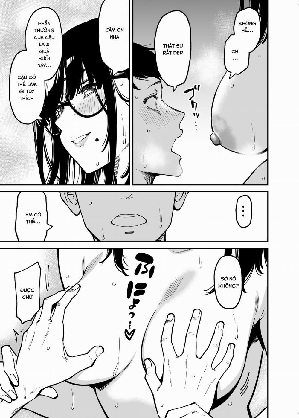 Otonari no Darashina Onee-san ni Nagusamerareru Hanashi 1 trang 16