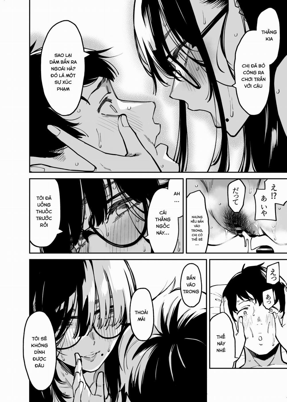 Otonari no Darashina Onee-san ni Nagusamerareru Hanashi 1 trang 33