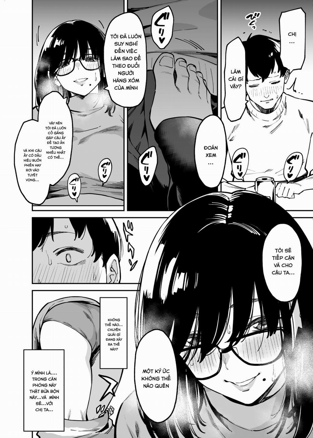 Otonari no Darashina Onee-san ni Nagusamerareru Hanashi 1 trang 9