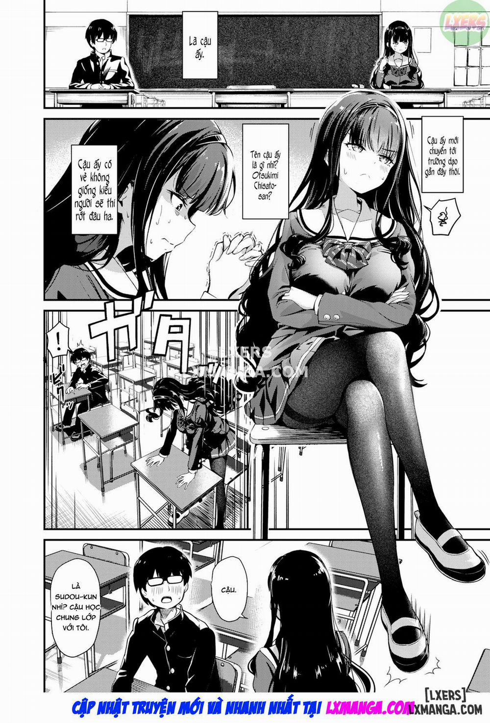 Otsukimi-san Can't Study Oneshot trang 4