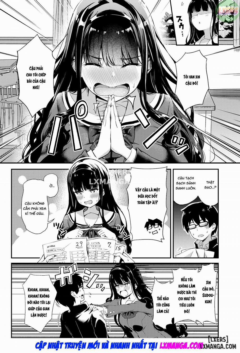 Otsukimi-san Can't Study Oneshot trang 5