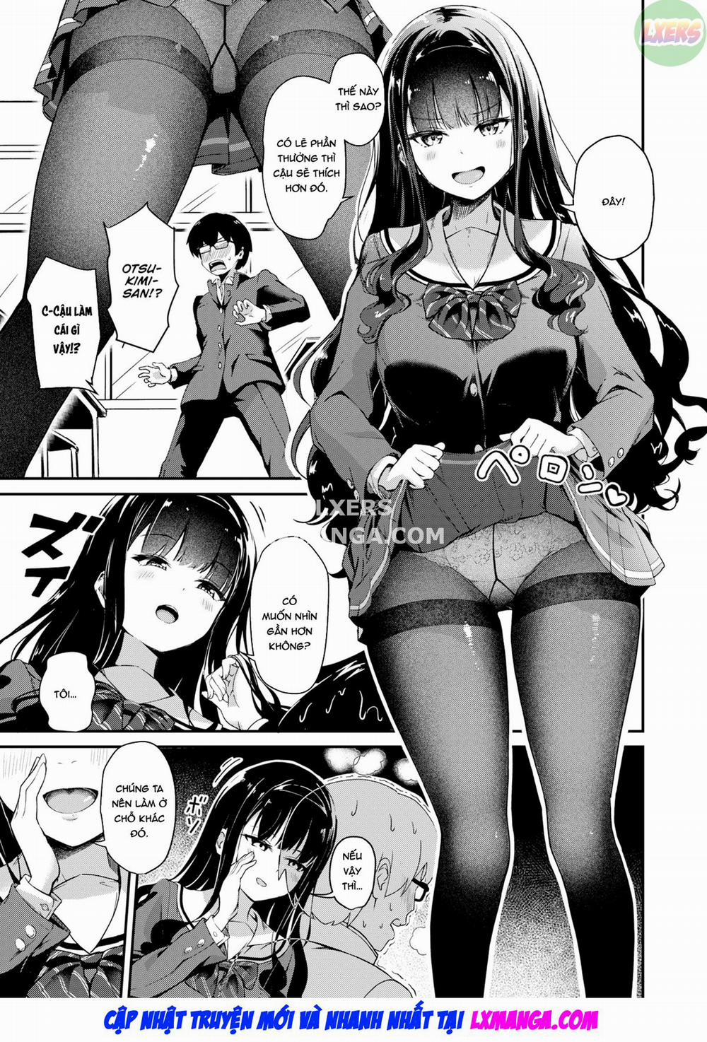 Otsukimi-san wa Benkyou ga Dekinai Oneshot trang 7
