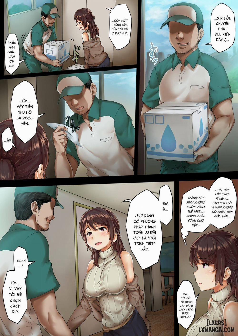 Otto ni Naisho de Kozukuri Takuhai Service Oshiharai wa Teisou Hikikae Chương Oneshot Trang 8