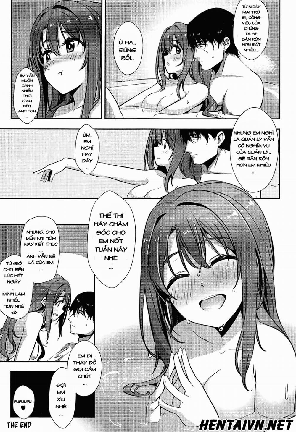 P-san, Kyou mo Ganbatte Kuremasen ka? (The Idolmaster) Chương Oneshot Trang 22