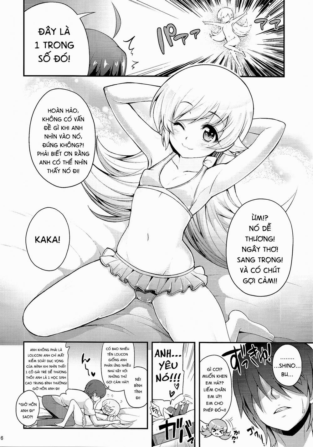 Pachimonogatari: Shinobu Collection (Bakemonogatari) Chương Oneshot Trang 7