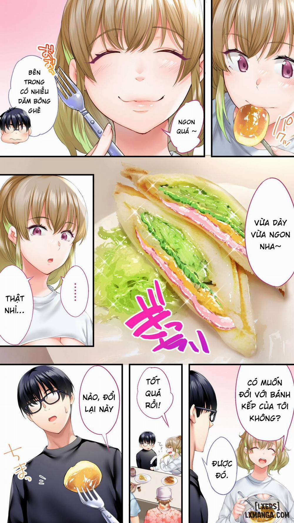 Panpan Travelers Oosaka Shuudan Rapehen -TRUYỆN MÀU 2 trang 11