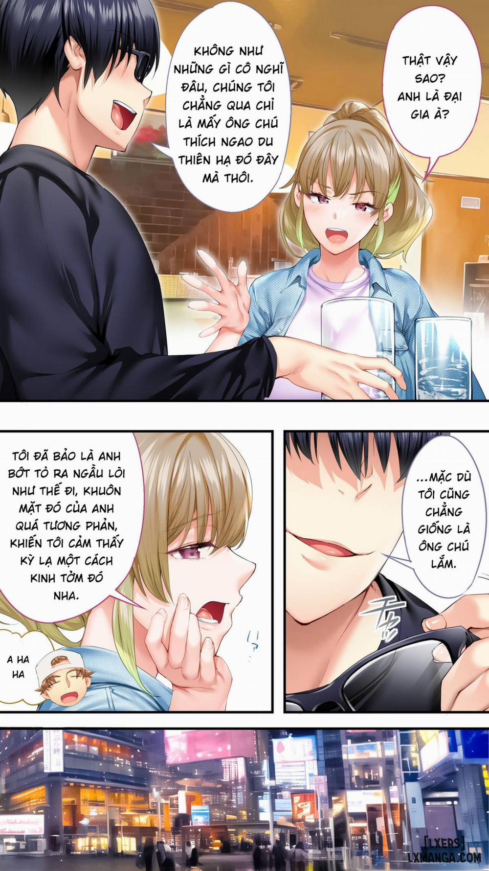 Panpan Travelers Oosaka Shuudan Rapehen -TRUYỆN MÀU 2 trang 3