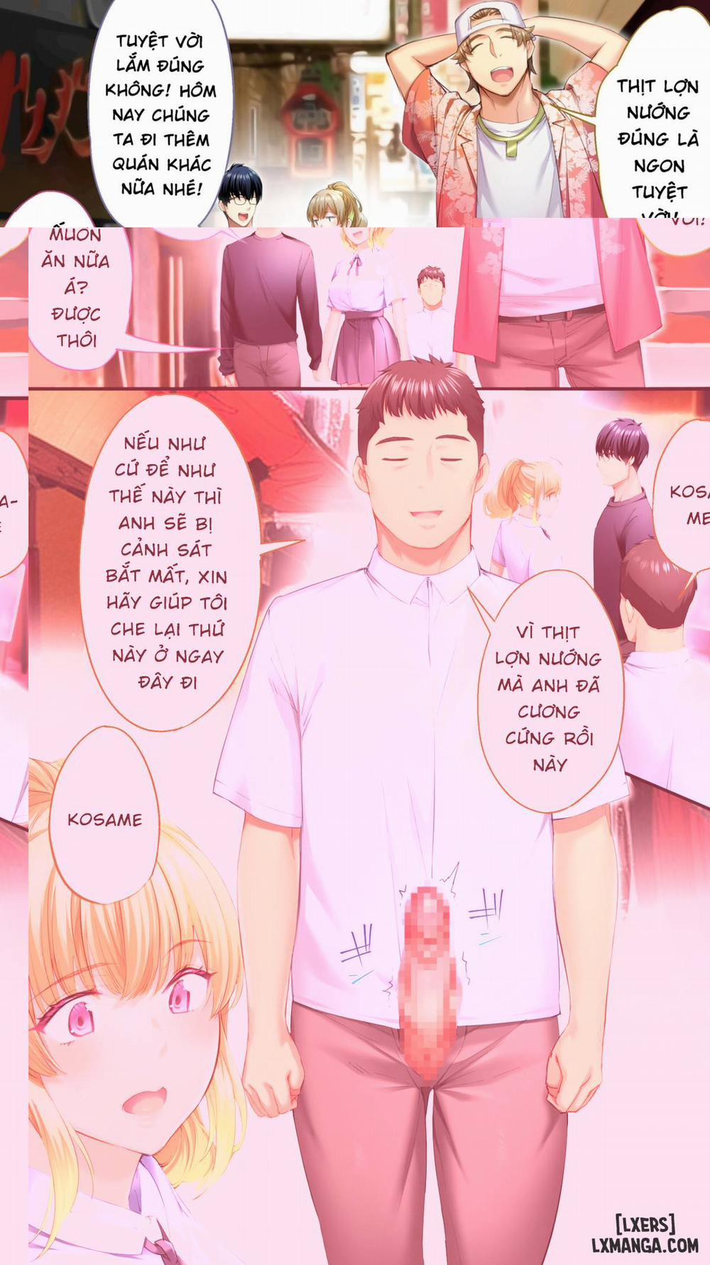 Panpan Travelers Oosaka Shuudan Rapehen -TRUYỆN MÀU 6 trang 4