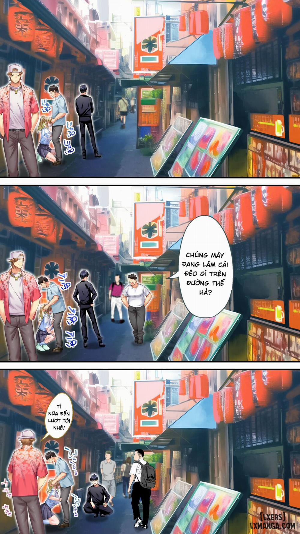 Panpan Travelers Oosaka Shuudan Rapehen -TRUYỆN MÀU 6 trang 7