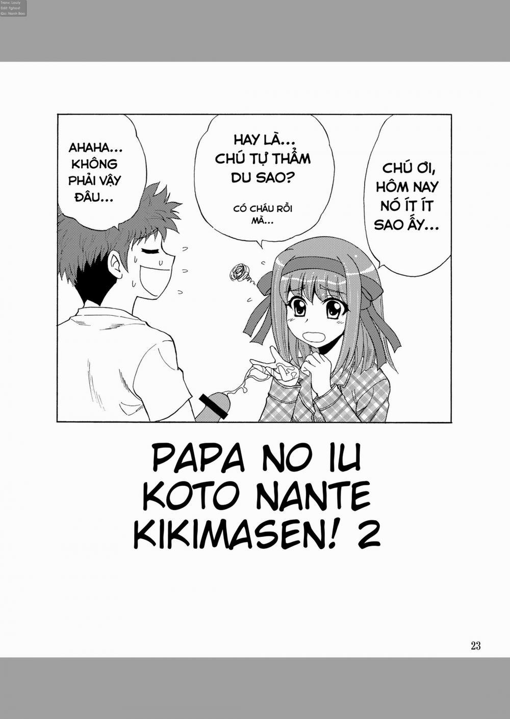 Papa no Iu Koto Nante Kikimasen! (Papa No Iu Koto Wo Kikinasai) Chương 2 Trang 24