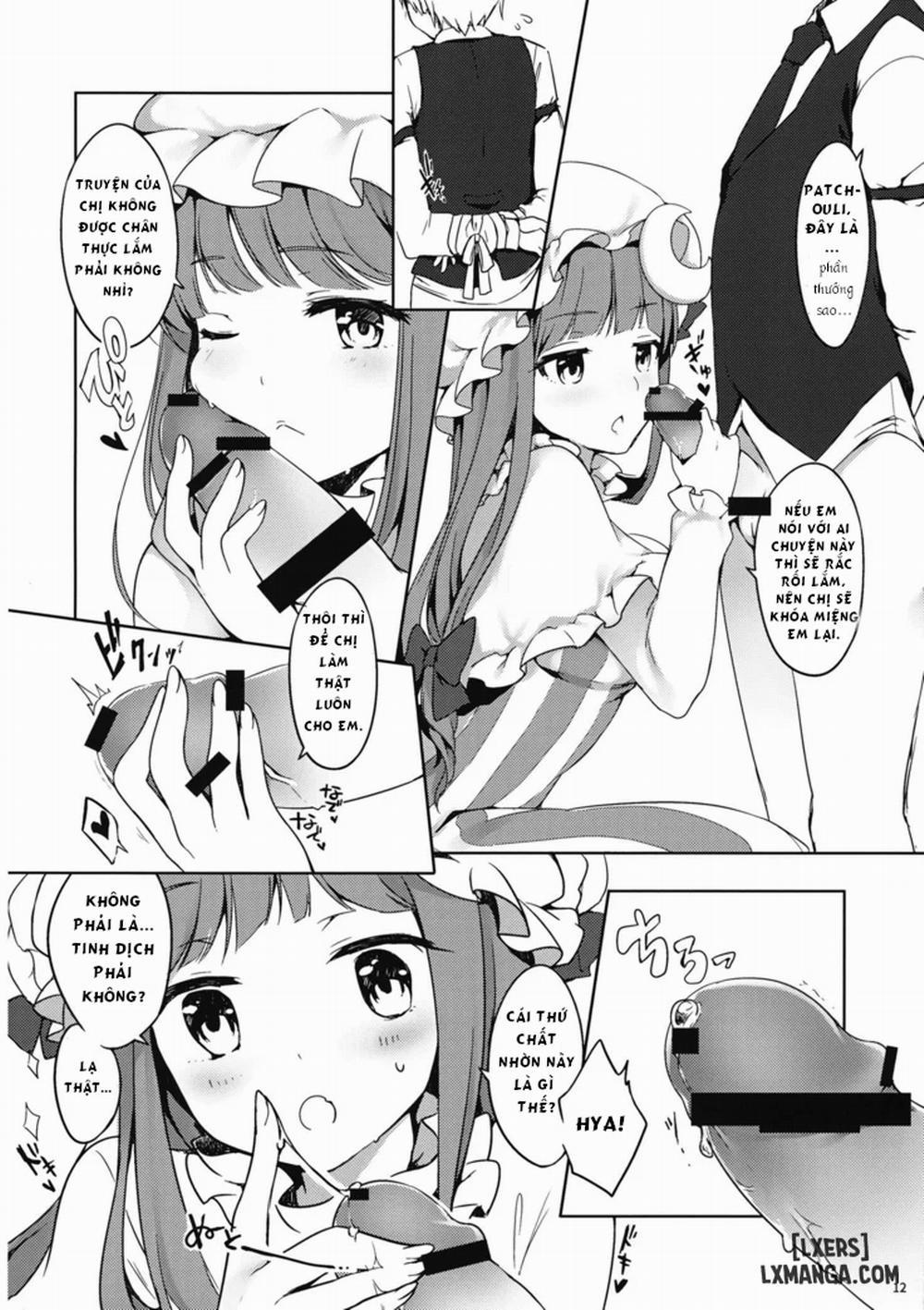 Patchouli-san ni Yowami o Nigiraretai Chương Oneshot Trang 10