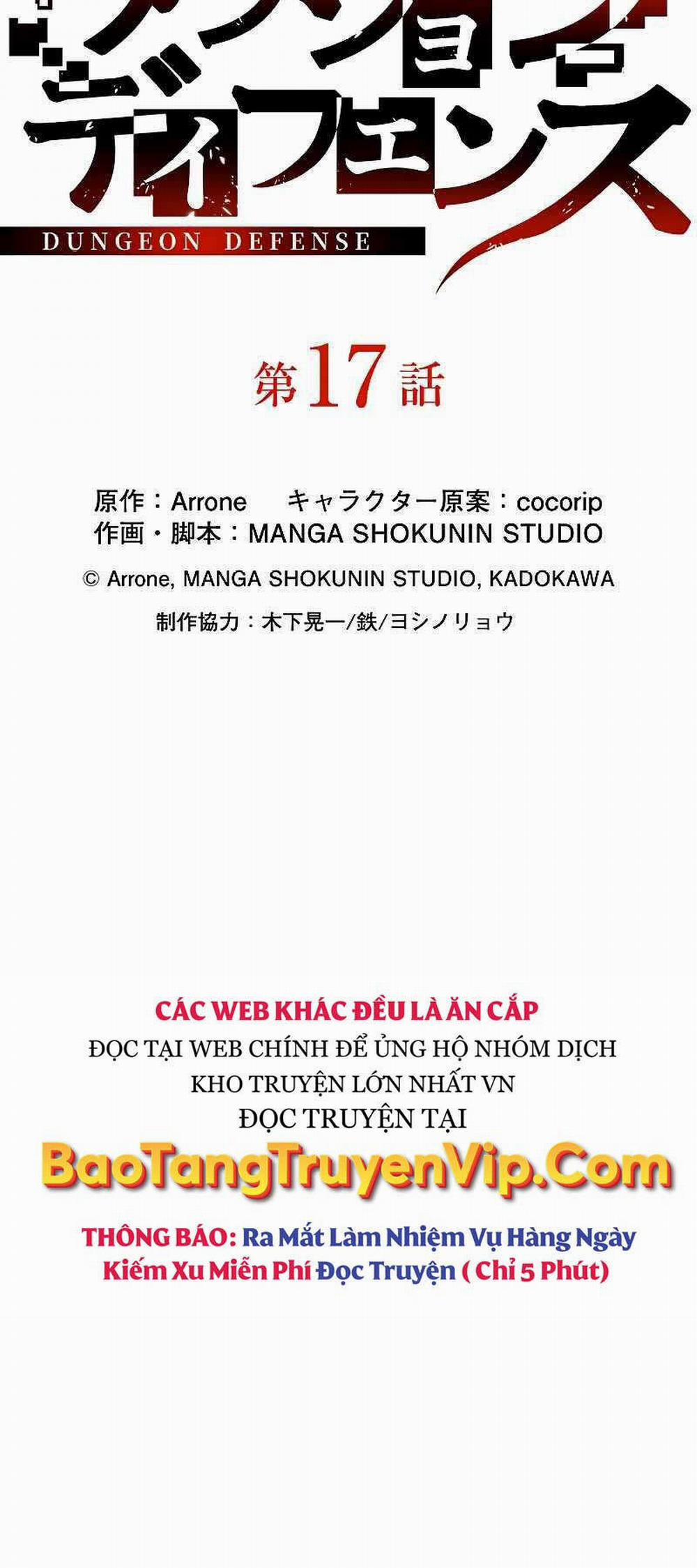 Phòng Thủ Hầm Ngục 17 trang 29