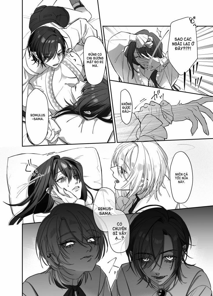 Phục Vụ Quên Mình Cho Cặp Song Sinh Ma Cà Rồng 1 trang 4