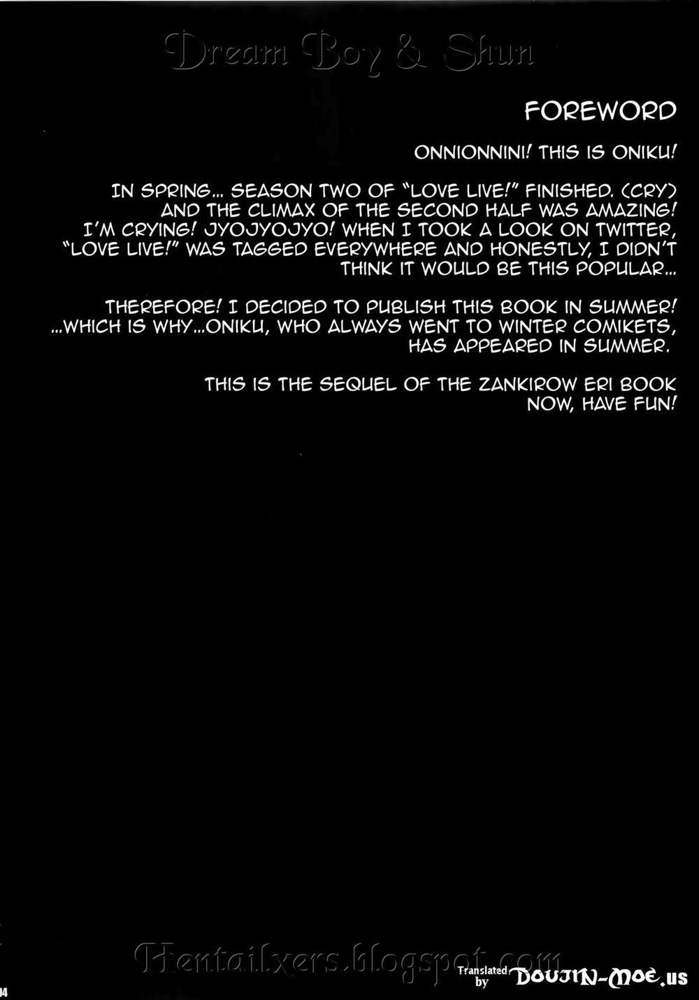 PILE EDGE LUSTNOIZ (Love Live!) Oneshot trang 3